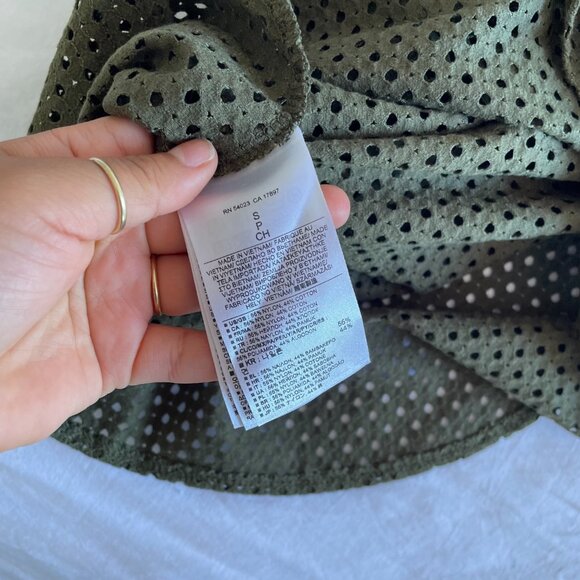 Banana Republic Eyelet Tank Top (sz S) - Picture 6 of 7